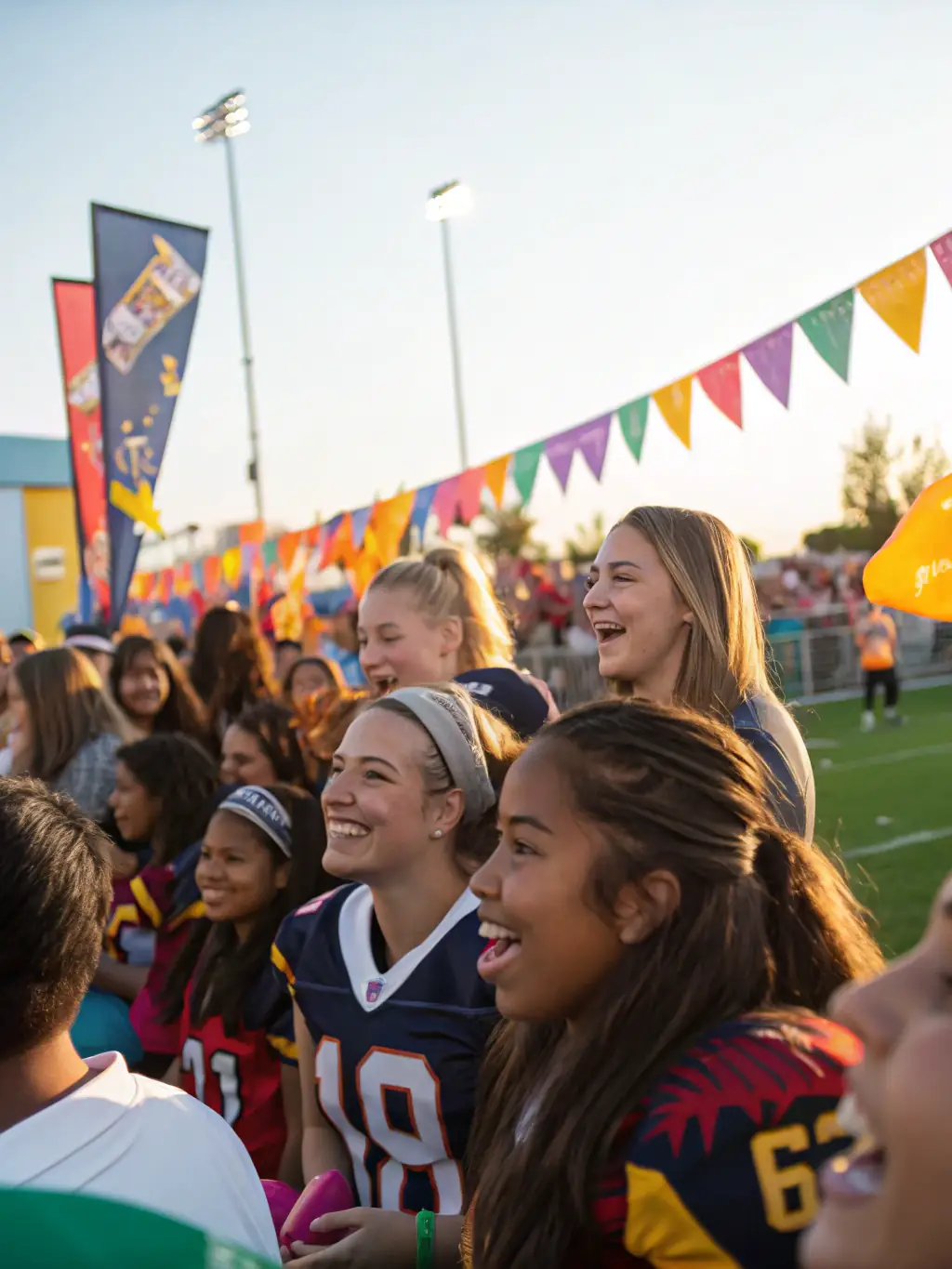 A photo of a community tournament, highlighting the excitement and camaraderie of the event.